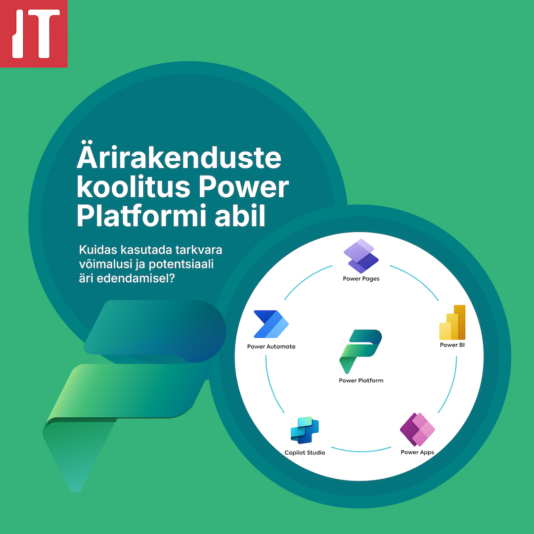 29.-30.09.2025 Ärirakenduste koolitus Power Platformi abil